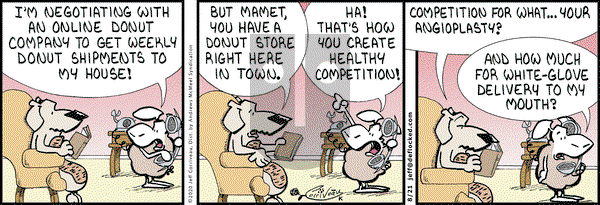 DeFlocked on Friday August 21, 2020 Comic Strip