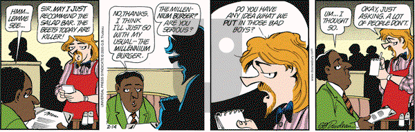 Doonesbury on Monday February 14, 2005 Comic Strip