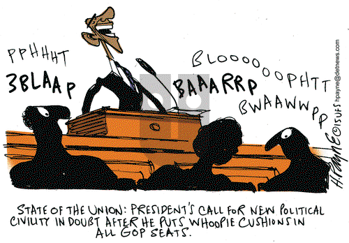 Henry Payne on Wednesday January 21, 2015 Comic Strip