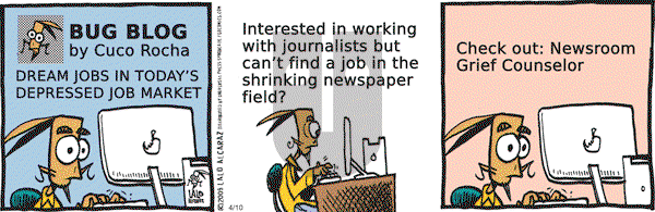La Cucaracha on Friday April 10, 2009 Comic Strip