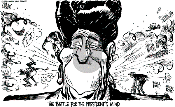 Pat Oliphant - Monday April 18, 1983 Comic Strip
