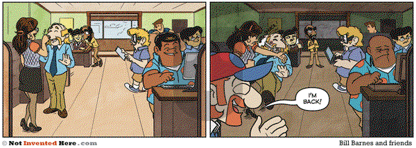 Not Invented Here on Thursday September 2, 2021 Comic Strip