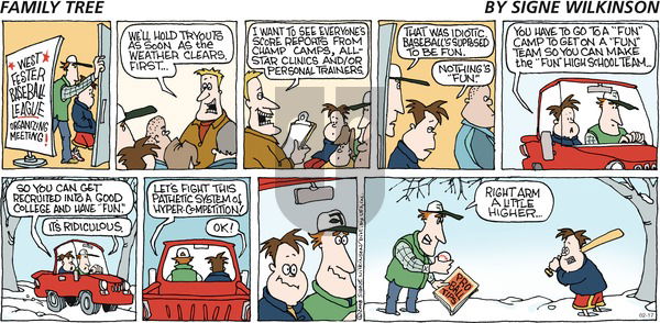 Family Tree on Sunday February 17, 2008 Comic Strip