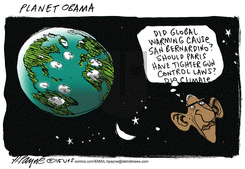 Henry Payne on Saturday December 5, 2015 Comic Strip