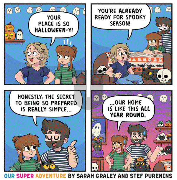 Our Super Adventure on Monday September 1, 2025 Comic Strip