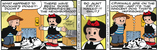 Nancy on Saturday September 21, 2013 Comic Strip