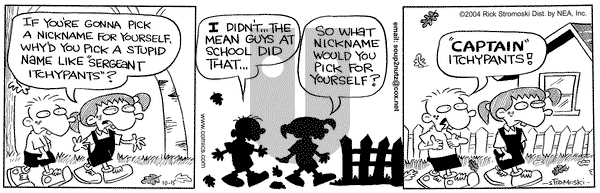 Soup to Nutz - Old on Friday October 15, 2004 Comic Strip