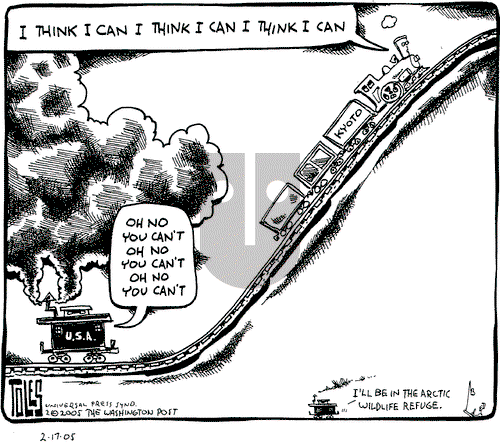 Tom Toles - Thursday February 17, 2005 Comic Strip