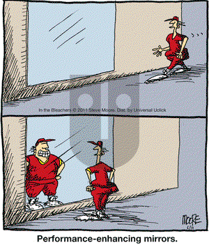 In the Bleachers on Saturday June 11, 2011 Comic Strip