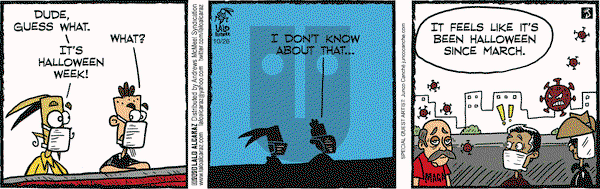La Cucaracha on Monday October 26, 2020 Comic Strip