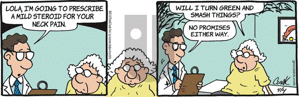 Lola on Thursday April 4, 2019 Comic Strip