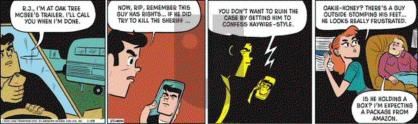Rip Haywire on Thursday January 28, 2021 Comic Strip