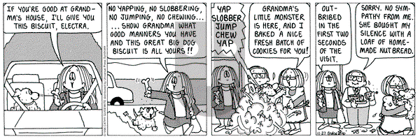 Cathy Classics on Wednesday November 27, 1996 Comic Strip