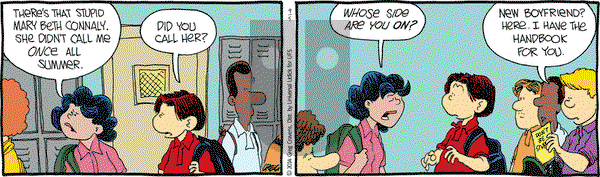 The Buckets on Friday September 5, 2014 Comic Strip