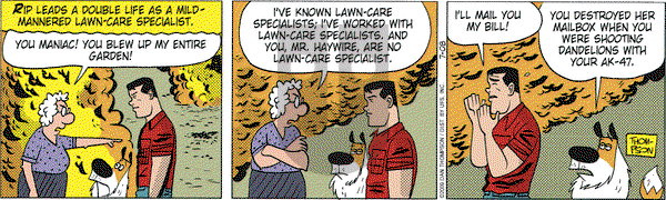 Rip Haywire on Wednesday July 8, 2009 Comic Strip