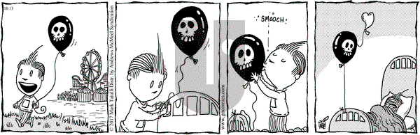 Lio on Friday October 13, 2017 Comic Strip