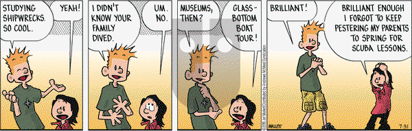 Frazz on Wednesday July 31, 2019 Comic Strip