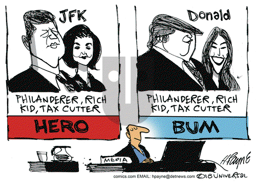 Henry Payne on Friday April 6, 2018 Comic Strip