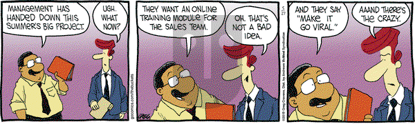The Buckets on Monday May 27, 2019 Comic Strip