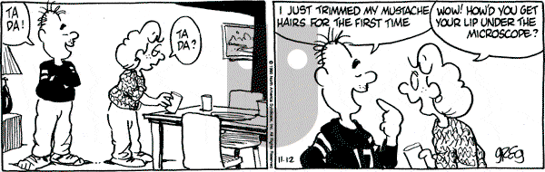 Luann on Monday November 12, 1990 Comic Strip