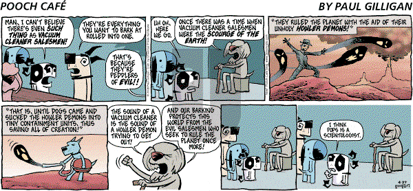 Pooch Cafe on Sunday April 27, 2008 Comic Strip