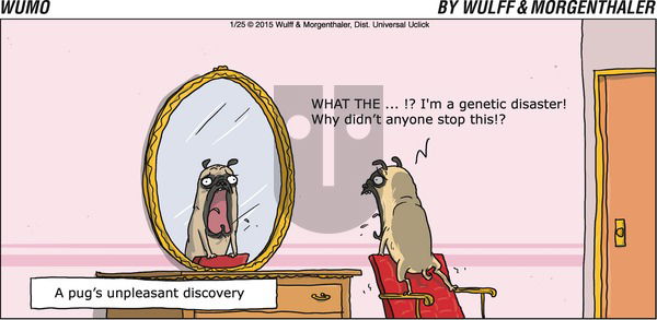 WuMo on Sunday January 25, 2015 Comic Strip