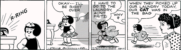 Nancy Classics - Tuesday February 24, 2015 Comic Strip