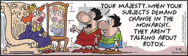 Frank and Ernest on Saturday March 18, 2017 Comic Strip