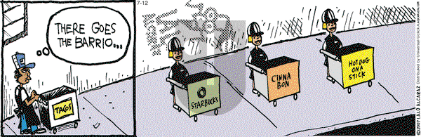 La Cucaracha on Saturday July 12, 2014 Comic Strip