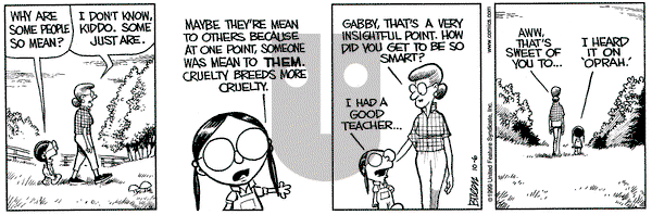 Grand Avenue on Wednesday October 6, 1999 Comic Strip