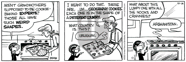Grand Avenue on Thursday October 24, 2002 Comic Strip