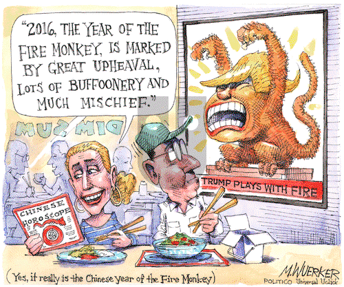 Matt Wuerker on Thursday August 11, 2016 Comic Strip