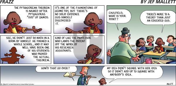 Frazz on Sunday February 26, 2017 Comic Strip
