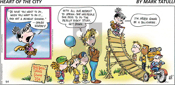 Heart of the City on Sunday March 4, 2007 Comic Strip