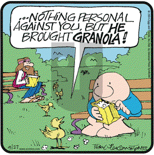 Ziggy on Monday September 27, 2004 Comic Strip