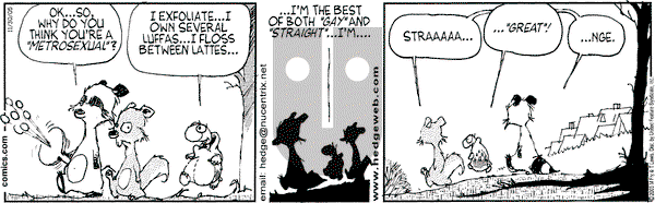 Over the Hedge on Wednesday November 30, 2005 Comic Strip