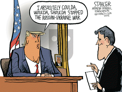 Jeff Stahler on Thursday February 20, 2025 Comic Strip