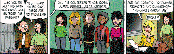 Luann on Monday April 4, 2011 Comic Strip