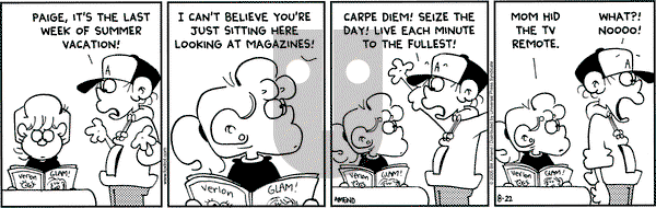 FoxTrot - Monday August 22, 2005 Comic Strip