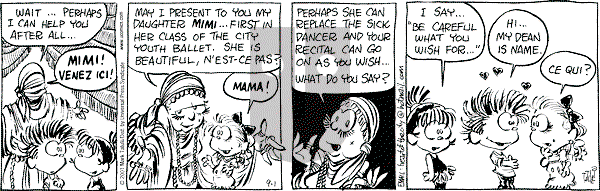 Heart of the City on Saturday September 1, 2001 Comic Strip