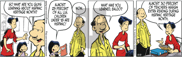 Baldo on Monday September 21, 2009 Comic Strip