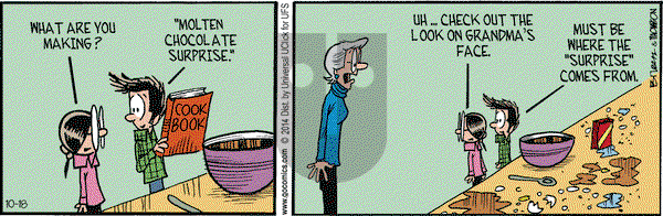 Grand Avenue on Saturday October 18, 2014 Comic Strip