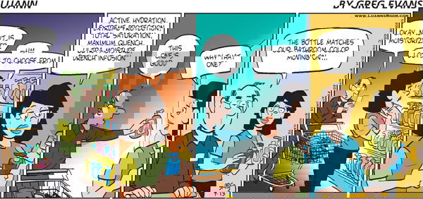 Luann on Sunday July 13, 2008 Comic Strip