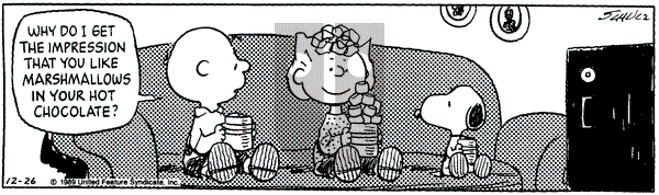 Peanuts on Tuesday December 26, 1989 Comic Strip