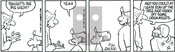 Arlo and Janis on Saturday December 24, 1994 Comic Strip