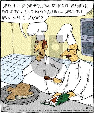 The Argyle Sweater - Tuesday August 12, 2008 Comic Strip