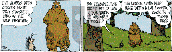 The Grizzwells on Wednesday March 12, 2014 Comic Strip
