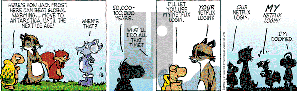 Over the Hedge on Friday November 18, 2016 Comic Strip