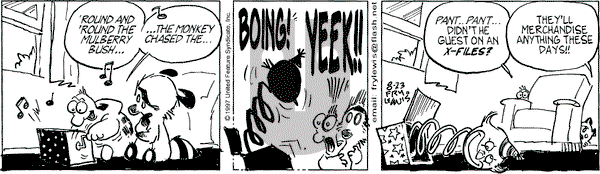 Over the Hedge on Saturday August 23, 1997 Comic Strip