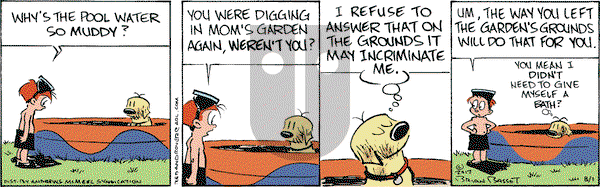 Red and Rover on Tuesday August 1, 2017 Comic Strip